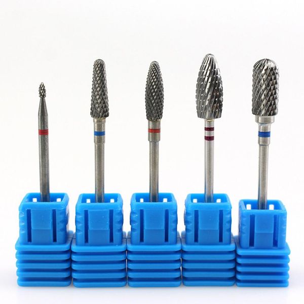

new tungsten steel nail art drill bit dead skin removal pedicure manicure cylinder