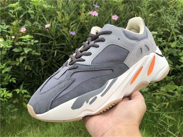 

originals 5boost 700 magnet fv9923 wave runner kanye west running shoes for men women teal blue 3m reflective authentic sneakers sports, Black