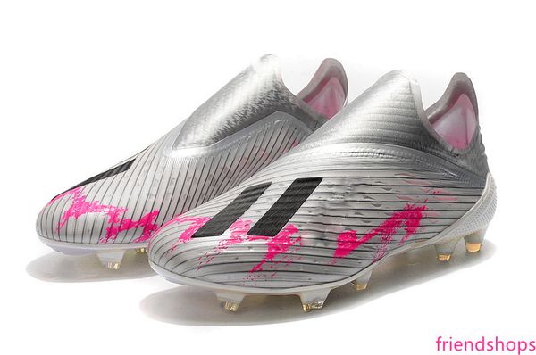 

new x 19.1 fg mens soccer shoes with shoelace cleats chaussures crampons de football boots x19 scarpe da calcio