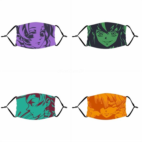 

skull print cotton wasale reatale dustproof masks anti smog protective mask one size#956, Black