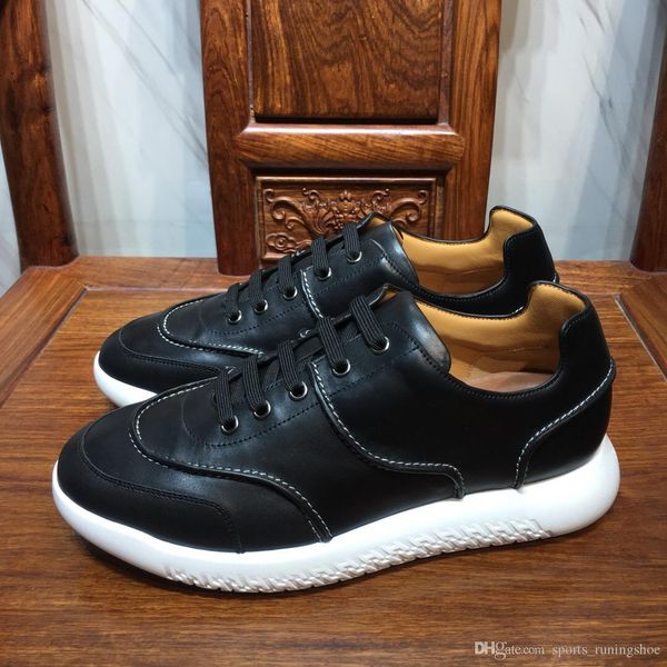 

a1 mens dress shoes designer loafers mens shoes men luxury shoes cloth and leather intertwined fashion leisure men preferred, Black