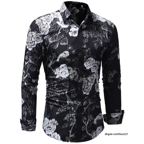 camisas floreadas de hombre