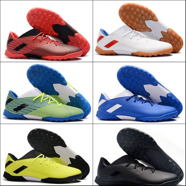 

2019 New Nemeziz Messi Tango 19.3 TF FG Football Shoes High Quality Black White Red Original Sports Fashion Soccer Cleats Sneaker39-45