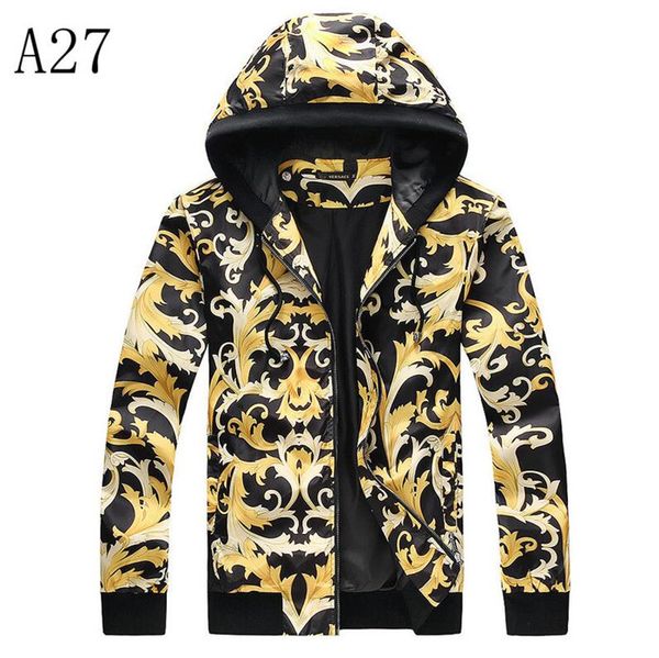 

long-sleeved men and women designers jacket autumn sports outdoor windbreaker with zipper luxury men's fashion 10, Black;brown
