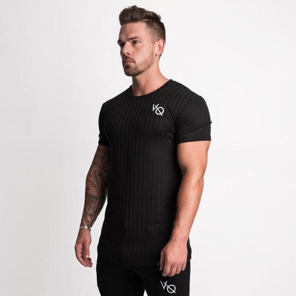 

new training brother fitness long sleeve high elastic men's tights running t-shirt men, Black;blue