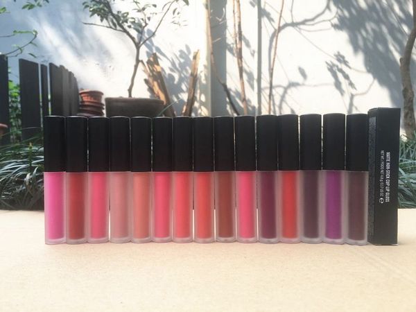 

factory direct dhl new makeup lips brand m9203 matte lip gloss non-stick cup lip gloss4.8g