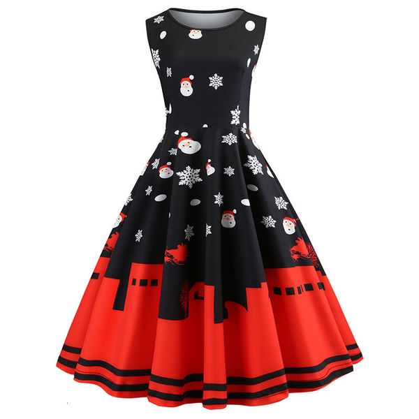 

ladies dresses women clothes christmas women dress floral vintage cap sleeve dress sleeveless casual elegant party festival gift dresses, Black;gray
