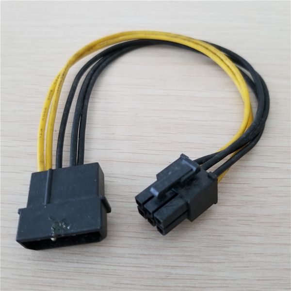 

Graphics Card 6Pin to Plus 4Pin Adapter Power Extension Cable 18AWG 20cm for BTC Miner DIY