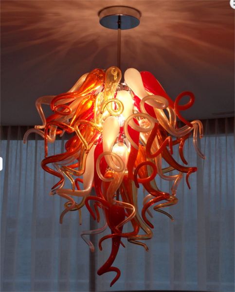 

modern art deco energy saving hand blown glass chandeliers lightings flower designed art glass pendant lights for l lobby decor