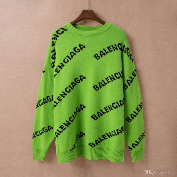 

19ss mens designer sweaters autumn embroidery back letters roma print turtle neck long sleeve real label tag news