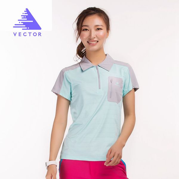 

vector brand quick dry shirt women outdoor breathable coolmax t-shirt short sleeve sport running climbing hiking fishing 10018, Gray;blue