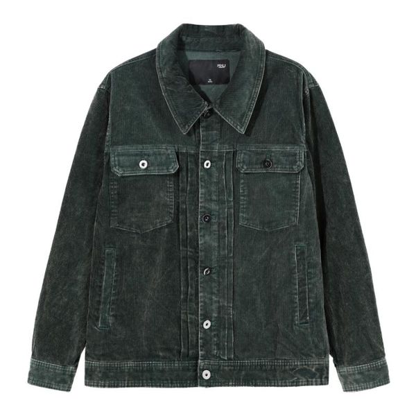 

pinli 2020 spring new discount clearance solid slim cotton vintage distressed washable fashion casual men denim jacket coat hot, Black;brown
