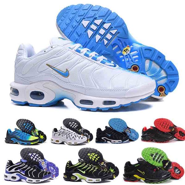 

2018 tn fa hion brand maxe plu tn ultra colorful rainbow men 039 anthracite men run breathable port running hoe eur jc e87vb, Blue;gray