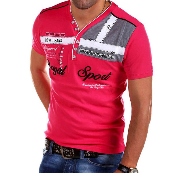 

men's designer t shirt fashion mens slim tees casual letters print breathable shirts mens v-neck t-shirt 5 colors plus size s-4xl, White;black