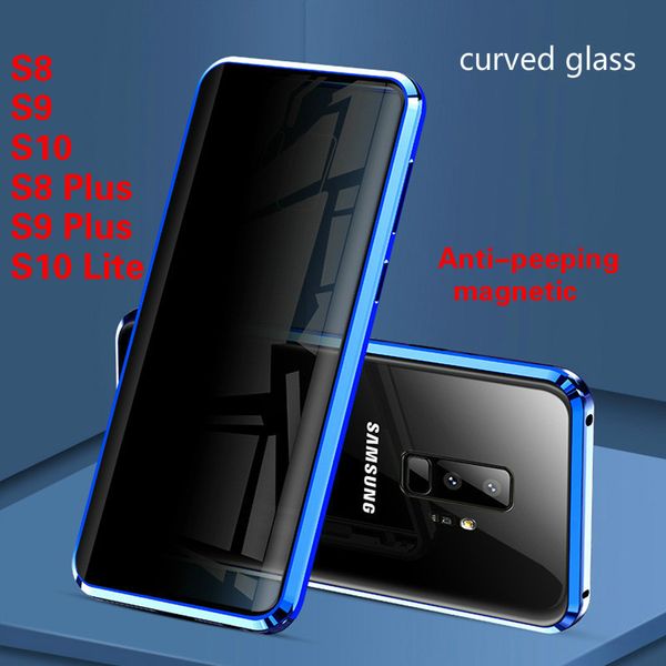 

Для Samsung Галактики S10plus анти-пип магнитных адсорбционной Примечание-9 двухсторонн