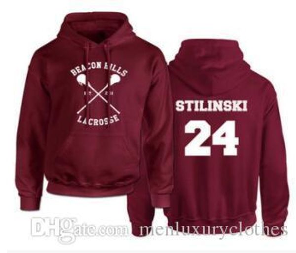 

wine red black mccall lahey letters designer sweatshirts pullovers beacon hoodies mens