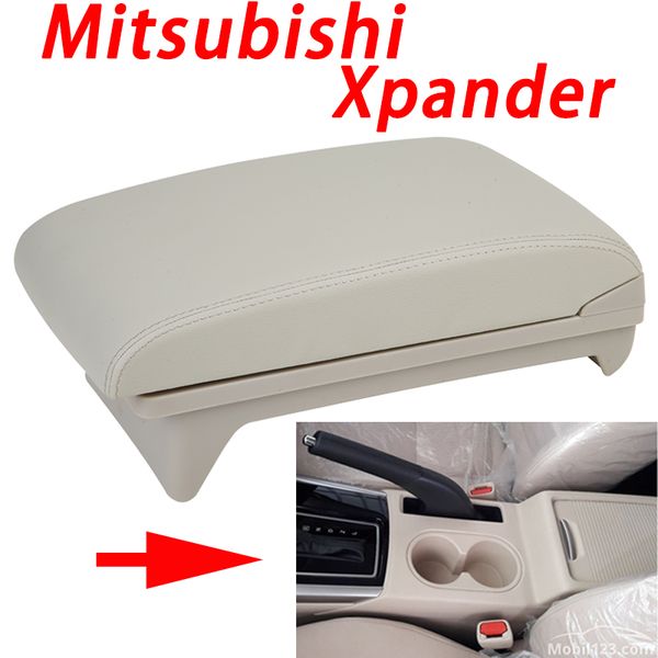 

for 2019 mitsubishi xpander armrest box universal car center console caja modification accessories double raised with usb