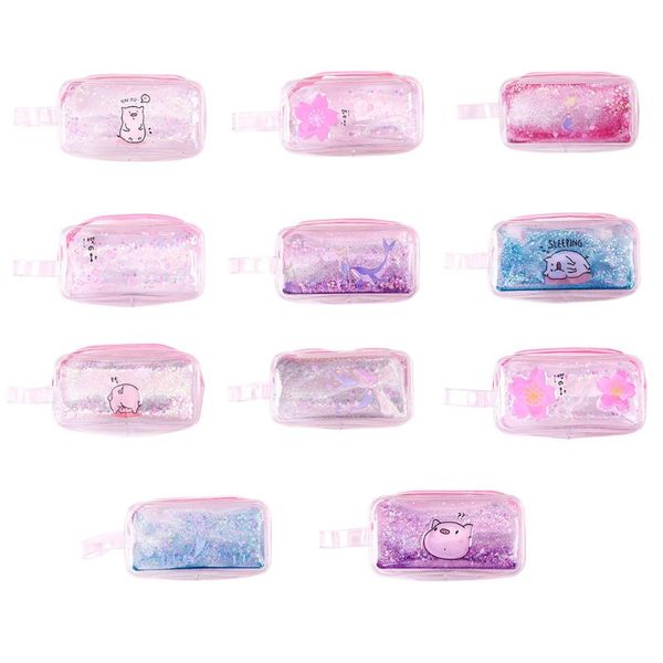 

thinkthendo professional women girl makeup bag cosmetic case storage organizer travel kit pvc makeuo bag
