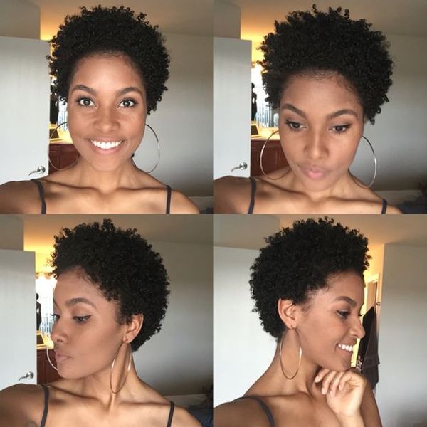 Acheter Nouvelle Coiffure Doux Bresilien Cheveux Court Crepu