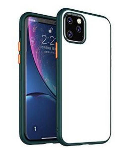 

transparent acrylic phone case for iphone 11 pro max x 7 8 samsung note10 s10 shockproof full protect back cover