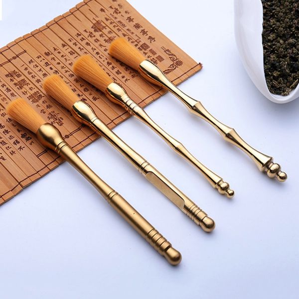 

высокое качество множественные размеры 100% медь чай pen wood tea bush tea стреловидности кофемолка машина щетка для очистки thee borstel