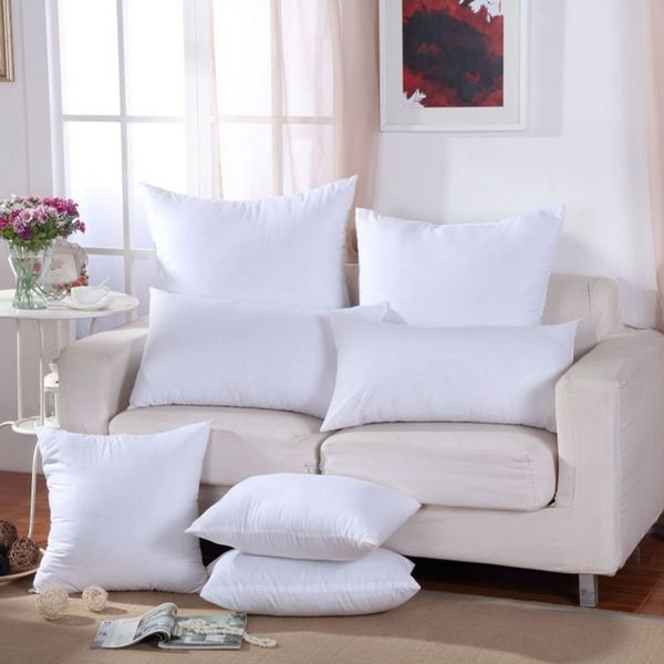 

classic 9 size solid pure cushion core funny soft head pillow inner pp cotton filler customized health care cushion filling50