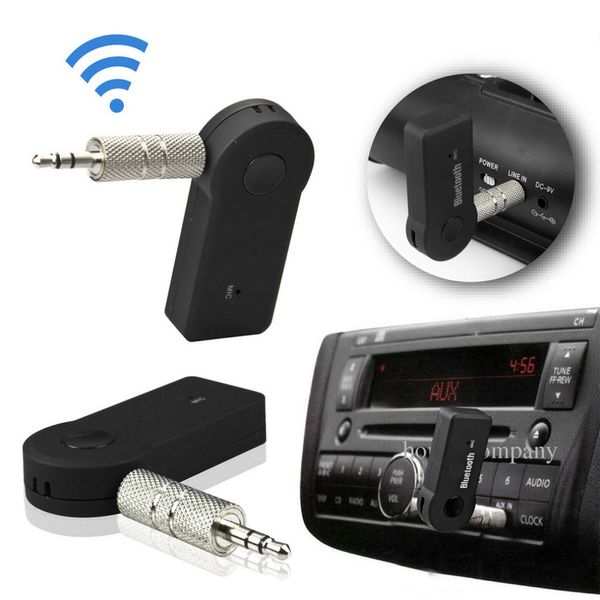 

new wireless bluetooth music receiver adapter audio 3.5mm stereo a2dp music streaming car kit for car aux in home speaker mp3