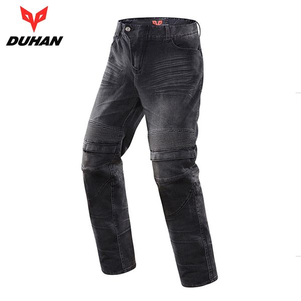 

duhan men's motorcycle jeans motorbike riding biker trousers denim motorcycle pants men moto pants knee guards protective gear