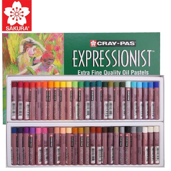 

sakura oil pastel cray-pas expressionist extra fine quality oil pastels xlp 12/16/25/36/50 colors soft pastel stick for artist