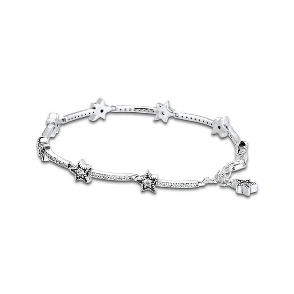 

christmas celestial stars bracelets for jewelry making sterling silver jewelry for woman diy fashion bracelets, Golden;silver