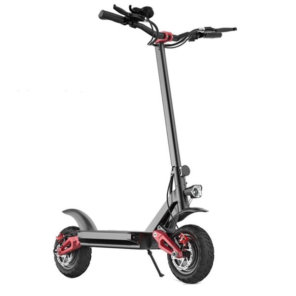 

2020 new design front and rear disc mechanical 7005 aluminium alloy 110 v-240 v, 50/60hz 10 inch tire electric scooter