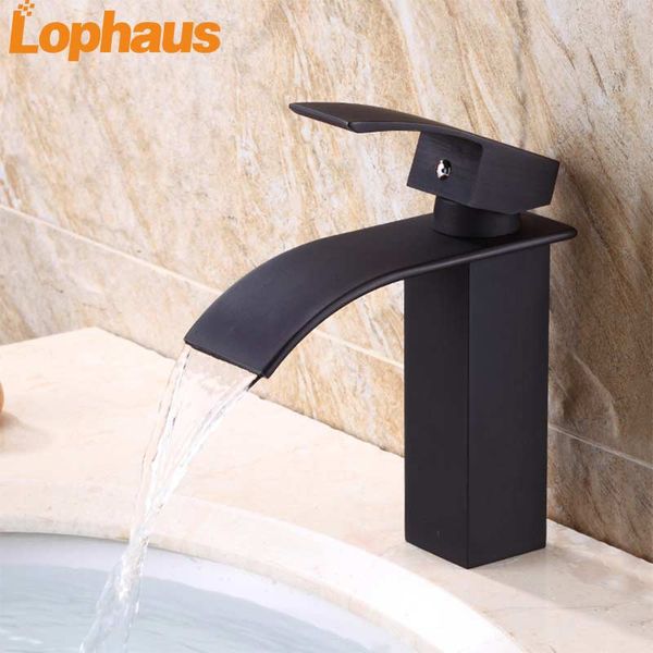 

lophaus basin faucet brass square rustproof and cold water tap ceramic valve core environmental health basin mixer