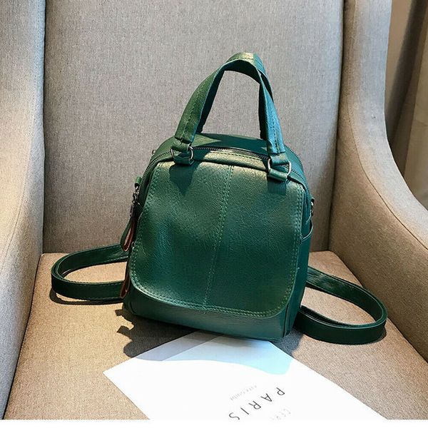 

fashion women backpack lovely pu leather school travel street bag rucksack shoulder bag high quality