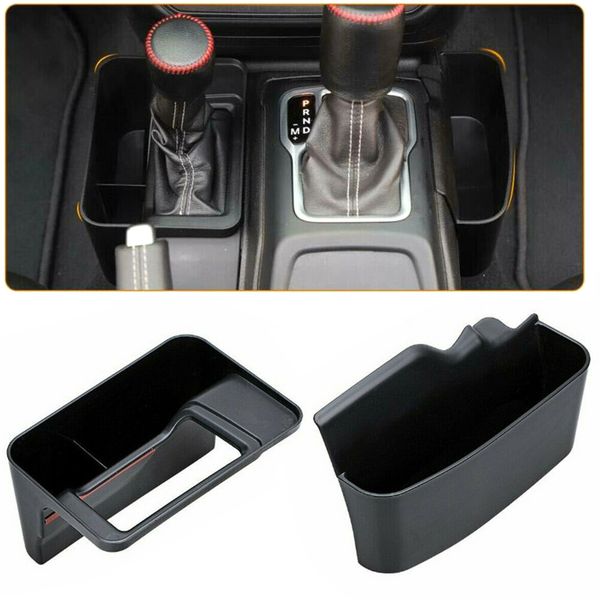 

gear shift side storage box phone card holders for -wrangler jl gladiator jt