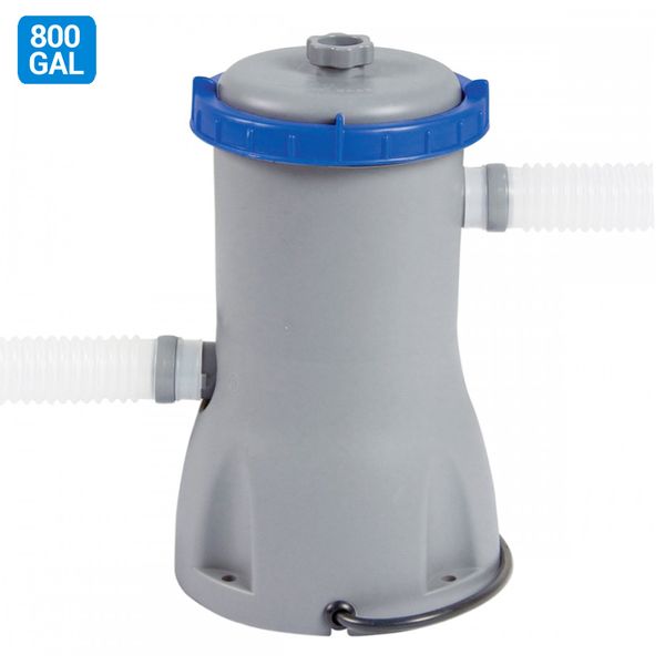 

800gal pool filter 58386 flowclear filter pump swimming pool to 18ft
