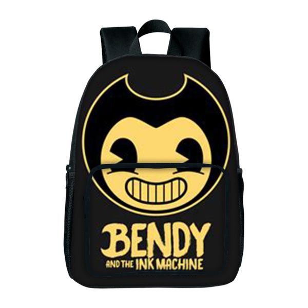 

new fashion bendy and the ink machine school bag children backpack for student school bag notebook backpack daily backpacks gift