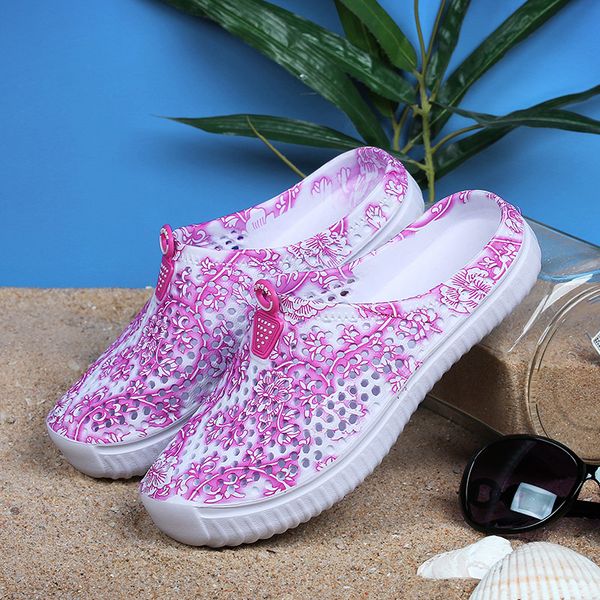 

original new garden flip flops water shoes women sport summer beach aqua slipper outdoor eva hole sandals gardening shoes