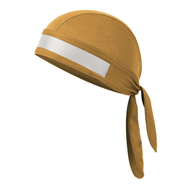 

quick dry cycling cap head scarf helmet reflective summer cooling men women running riding bandana headscarf pirate hat, Black