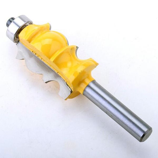 

8mm 1/2 inch shank double leaf model trimming wood milling cutter crown router bit