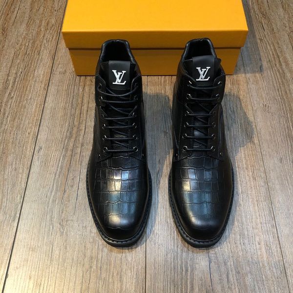 

c1 black fashion casual men's shoes autumn and winter luxury leather men's shoes original box packaging zapatos hombre