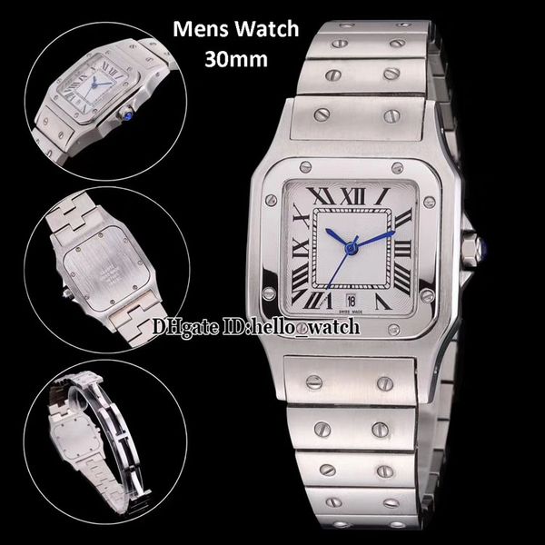 

Fa hion new watche 30mm w20060d6 white dial wi quartz women watch tainle teel band ladie gent men wri twatche