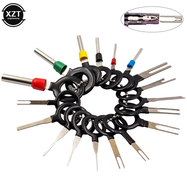 

26pcs 29pcs 36pcs car terminal removal tool electrical wiring crimp connector pin extractor kit automobiles terminal repair hand