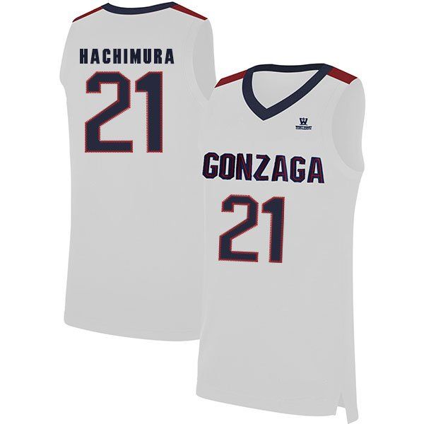 

oumar ballo stitched youth gonzaga bulldogs pavel zakharov rui hachimura college basketball jersey navy black white