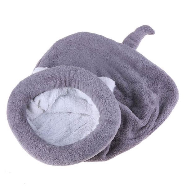 

pet dog house bed cat sleeping bag fleece warm dog cat bed lovely soft pet warm mat cushion kennels supplies