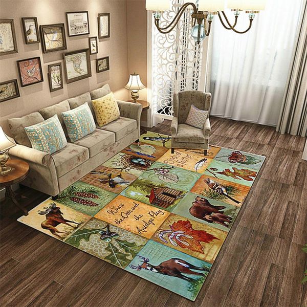 

tpfocus modern rectangle floor carpet for living room bedroom office decor warm plush floor rugs fluffy mats silky rugs 1pcs