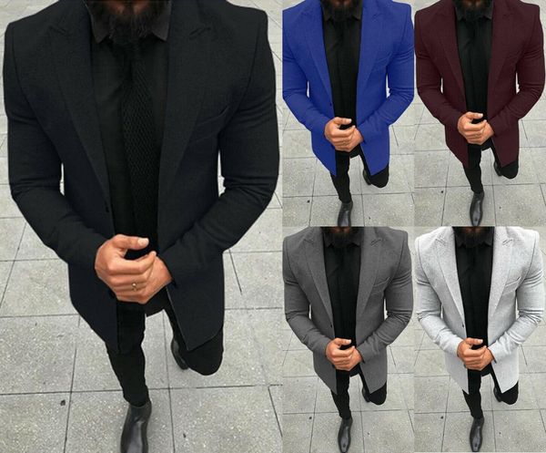 

men's jackets winter warm overcoat zipper coat trench slim outwear biker jacket solid button autumn spring pocket basic, Black;brown