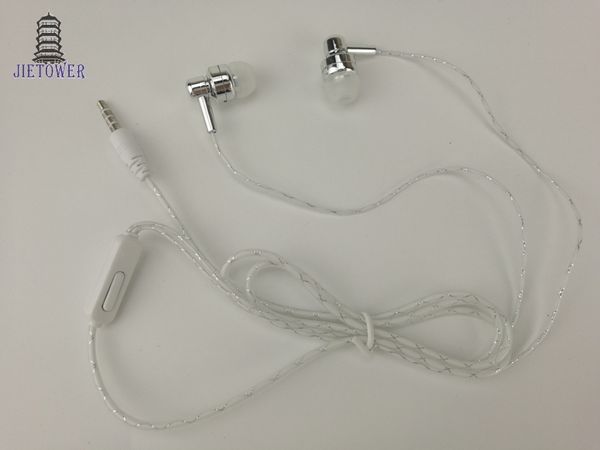 Cuffie auricolari auricolari in-ear da 3,5 mm con auricolari per microfono economici per iPhone Samsung cp-16 500pcs