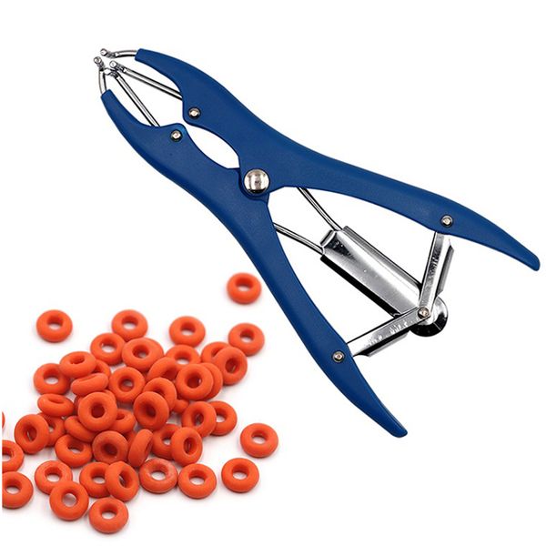 

farm animal pig sheep tail docking clamp plastic castration pliers and tail docking rubber rings tail device ing