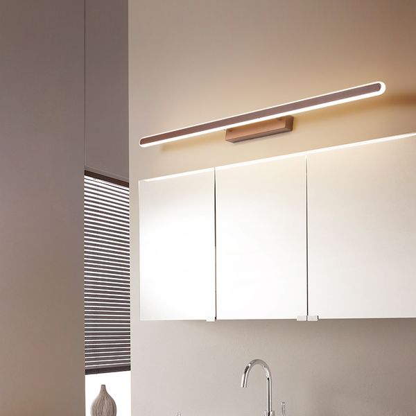 

modern led mirror lights 0.4m~1.2m wall lamp bathroom lights bedroom headboard wall sconce lampe deco anti-fog espelho banheiro