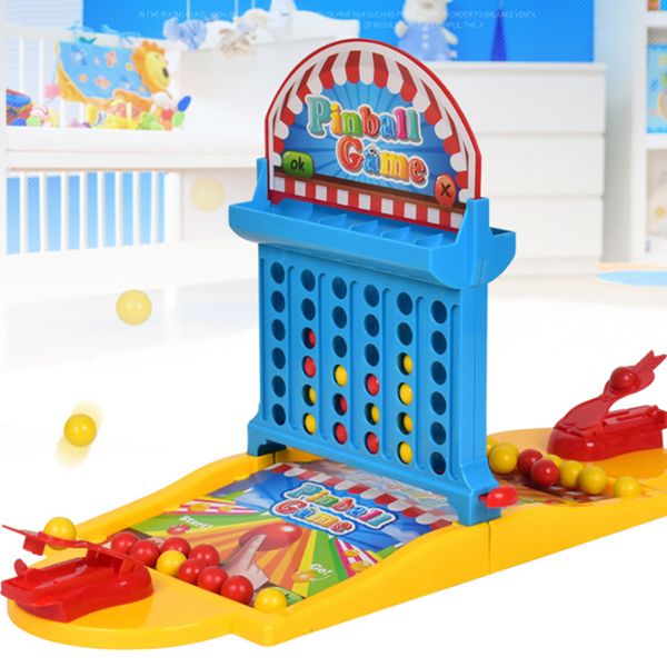 

hoodle connect four two-in-one deskparent-child interactive shooting table game console children's educational toys